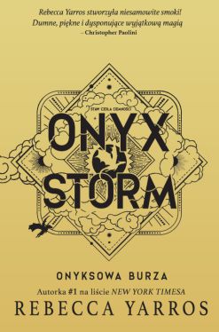 Okadka ksiki - Onyx Storm. Onyksowa burza