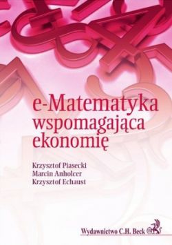 Okadka ksiki - e-Matematyka wspomagajca ekonomi