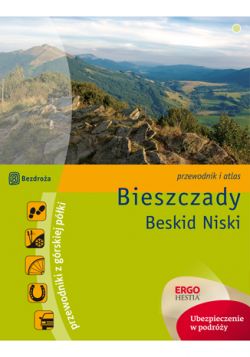 Okadka ksiki - Bieszczady. Beskid Niski. Przewodnik z grskiej pki. Wydanie 2