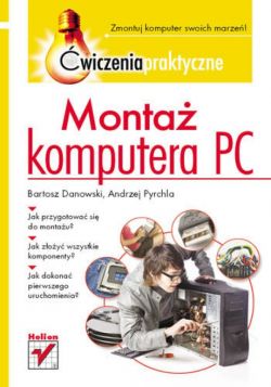 Okadka ksiki - Monta komputera PC  wiczenia praktyczne