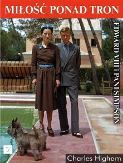 Okadka ksiki - Mio ponad tron. Edward VIII i pani Simpson