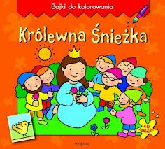Okadka ksiki - Krlewna nieka - Bajki do kolorowania