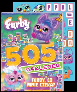 Okadka ksiki - Furby. 505 naklejek. Furby, co mnie czeka?. Furby. 505 naklejek. Furby, co mnie czeka?