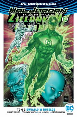 Okadka ksiki - Hal Jordan i Korpus Zielonych Latarni: wiato w butelce