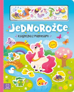 Okadka ksiki - Jednoroce. Ksieczka z magnesami