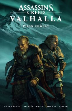 Okadka ksiki - Assassin's Creed Valhalla. Pie chway