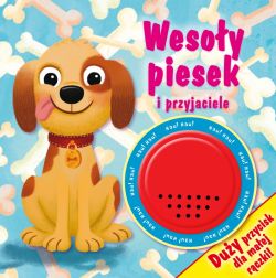 Okadka ksiki - Wesoy piesek i przyjaciele