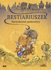 Okadka ksiki - Bestiariuszek sowiaski. Niewidzialni pomocnicy