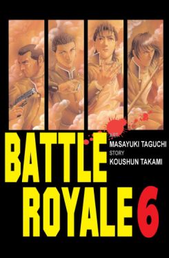 Okadka ksiki - Battle Royale tom 6