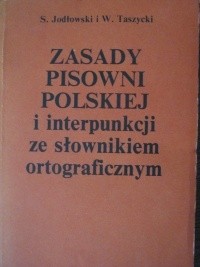 Okadka ksiki - Zasady pisowni polskiej i interpunkcji ze sownikiem ortograficznym