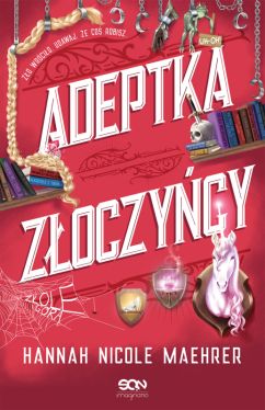 Okadka ksiki - Adeptka zoczycy