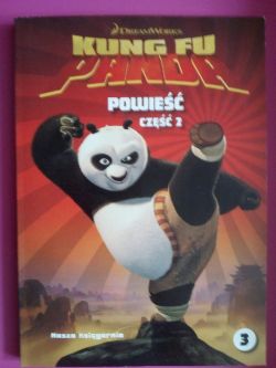 Okadka ksiki - King fu Panda- powie cz 2