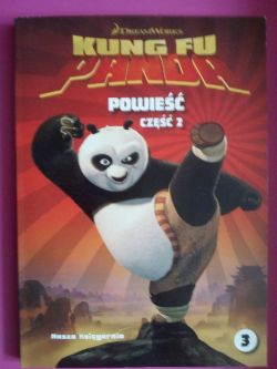Okładka książki - King fu Panda- powieść część 2