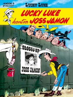 Okadka ksiki - Lucky Luke kontra Joss Jamon