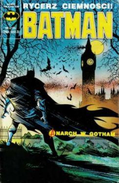 Okadka ksiki - Rycerz ciemnoci. Batman 4/1991