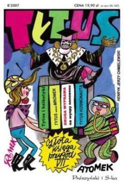 Okadka ksiki - Tytus, Romek i A'Tomek. Zota ksiga przygd VII