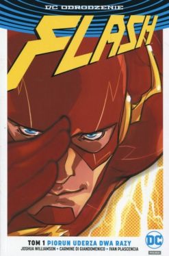 Okadka ksiki - Flash  Piorun uderza dwa razy, tom 1