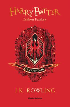 Okadka ksiki - Harry Potter i Zakon Feniksa (Gryffindor)