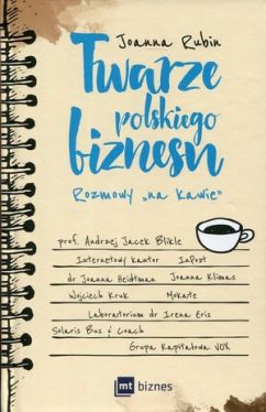 Okadka ksiki - Twarze polskiego biznesu. Rozmowy na kawie