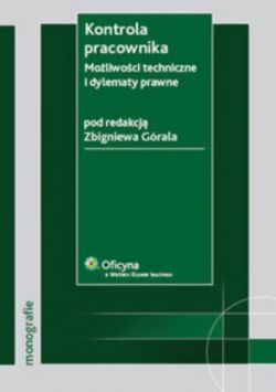 Okładka książki - Kontrola pracownika