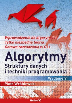 Okadka ksiki - Algorytmy, struktury danych i techniki programowania. Wydanie V
