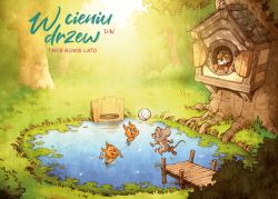 Okadka ksiki - W cieniu drzew. Takie sowie lato. Tom 3