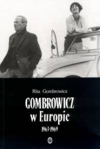 Okadka ksiki - Gombrowicz w Europie
