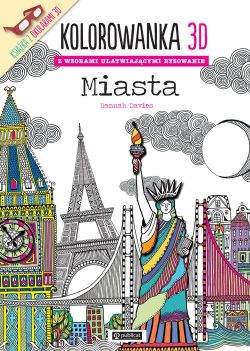 Okadka ksiki - Kolorowanka 3D Miasta 