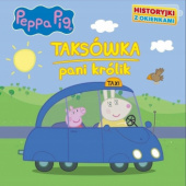 Okadka ksiki - winka Peppa. Historyjki z okienkami. Takswka pani krlik
