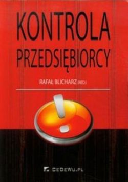 Okadka ksiki - Kontrola przedsibiorcy