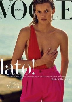 Okadka ksiki - Vogue Polska, nr 17-18/lipiec-sierpie 2019
