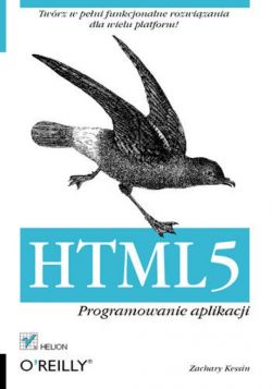 Okadka ksiki - HTML5. Programowanie aplikacji