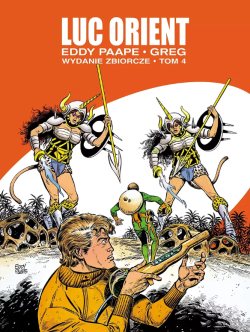 Okadka ksiki - Luc Orient. Tom 4