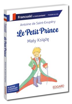 Okadka ksiki - Francuski. Le Petit Prince. May Ksi. Adaptacja z wiczeniami