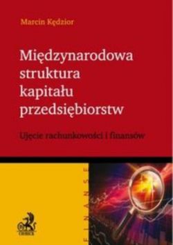 Okadka ksiki - Midzynarodowa struktura kapitau przedsibiorstw