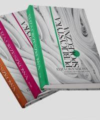 Okadka ksiki - Publicystyka spoeczna. Mylenie obywatelskie, ydzi, kwestia kobieca. Tom 1. Rozprawy, studia, artykuy. Tom 2. Felietony, korespondencje, recenzje, przemwienia. Tom 3