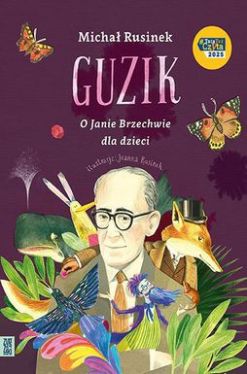 Okadka ksiki - Guzik. O Janie Brzechwie dla dzieci