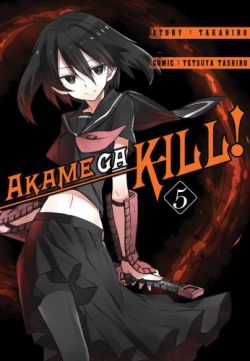 Okadka ksiki - Akame ga Kill!  5