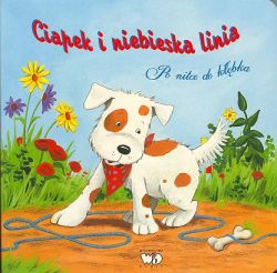 Okadka ksiki - Ciapek i niebieska linia