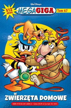 Okadka ksiki - Megagiga. Zwierzta domowe. Tom 3/2025