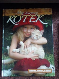 Okadka ksiki - Mj pierwszy kotek