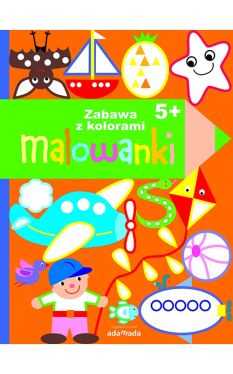 Okadka ksiki - Malowanki. Zabawa z kolorami 5+
