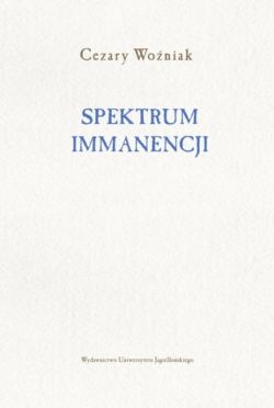 Okadka ksiki - Spektrum immanencji
