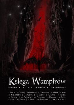 Okadka ksiki - Ksiga Wampirw. Antologia