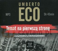 Okadka ksiki - Temat na pierwsz stron. Audiobook