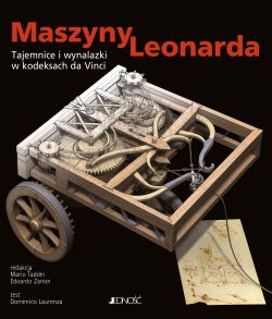 Okadka ksiki - Maszyny Leonarda. Tajemnice i wynalazki w kodeksach da Vinci