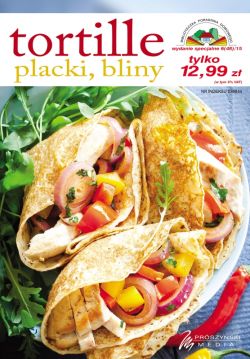 Okadka ksiki - Tortille, placki, bliny 