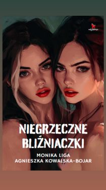 Okadka ksiki - Niegrzeczne bliniaczki 