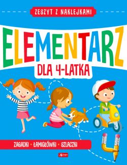 Okadka ksiki - May elementarz 4-latka