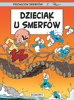 Okadka ksiki - Smerfy - Dzieciak u Smerfw